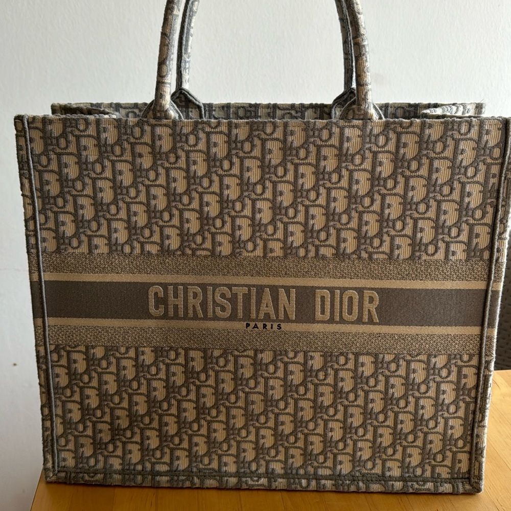 Dior book tote . Condition is used